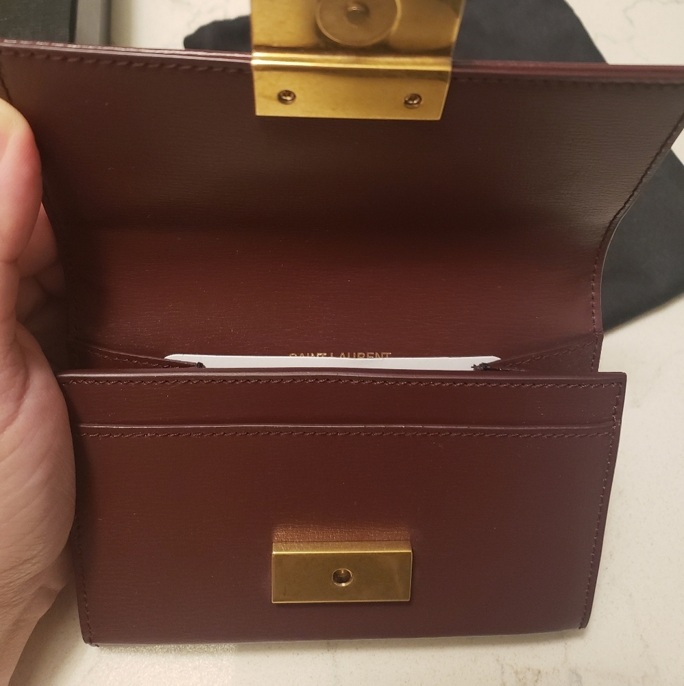 Saint Laurent bellechasse compact wallet - Picture 5 of 8